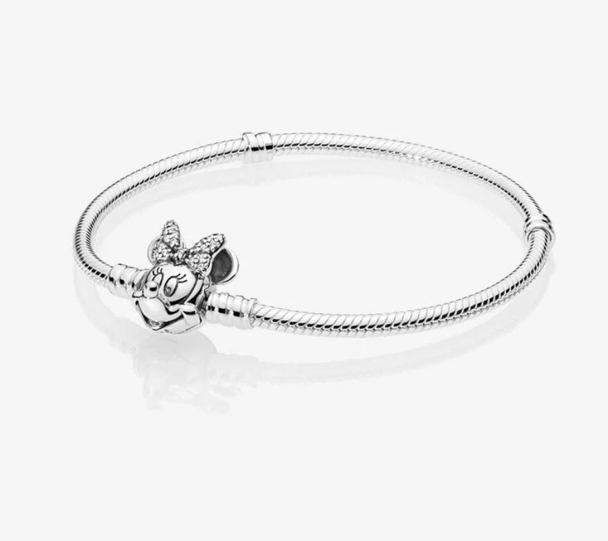 Pulseira Pandora Prata Minnie