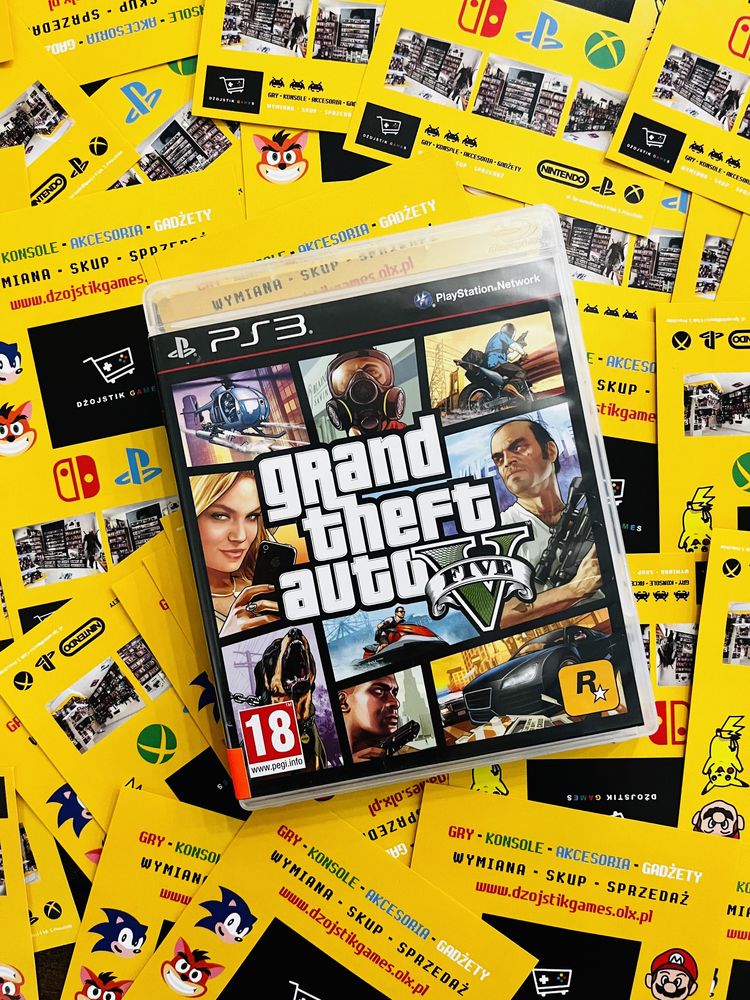 GTA V PS3 Sklep Dżojstik Games