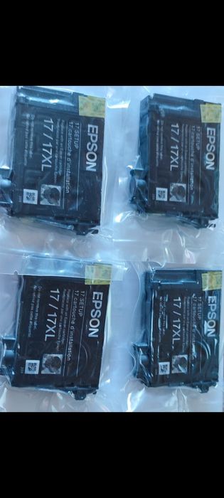 Картриджи Epson 17/17x , новые, запечатаны.