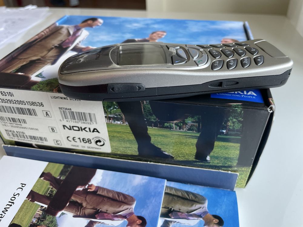 Nokia 6310i Oryginał.   Fabrycznie nowy komplet srebna