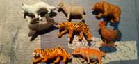 małe figurki zwierząt dla kolekcjonerów 9 sztuk