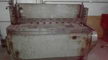 Gilotyna do blachy 1250x2