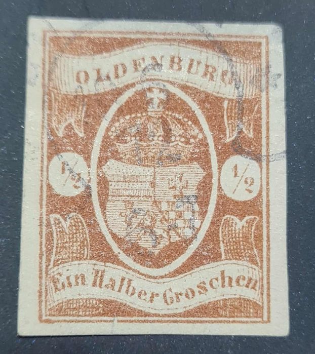 Znaczki Stare Niemcy Oldenburg i inne wartościowe.
