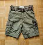 Nowe bojówki Abercrombie na 8 lat khaki spodenki