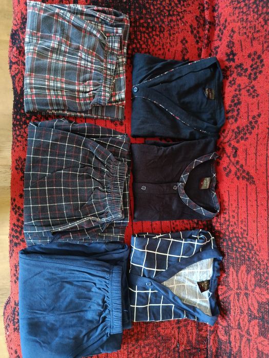 Piżamy męskie bawełniane