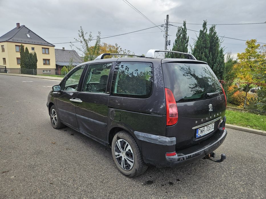 Peugeot 807 ! 2.0 hdi ! 7osób ! Elektryczne drzwi !HAK! Nowy przegląd!