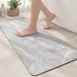 Elegancki Antypoślizgowy Dywanik Łazienkowy Marmur 43x110 cm