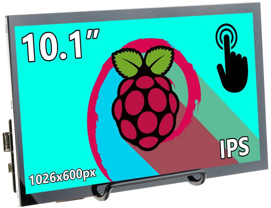 Wyświetlacz Dotykowy Lcd Hamtysan Raspberry Pi 10.1" (U) (W)