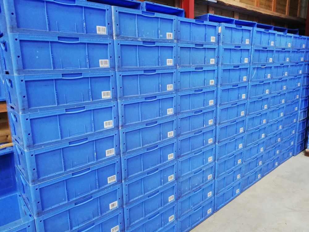 Skrzynka plastikowa, pojemnik plastikowy 60x40x20 Polecam!