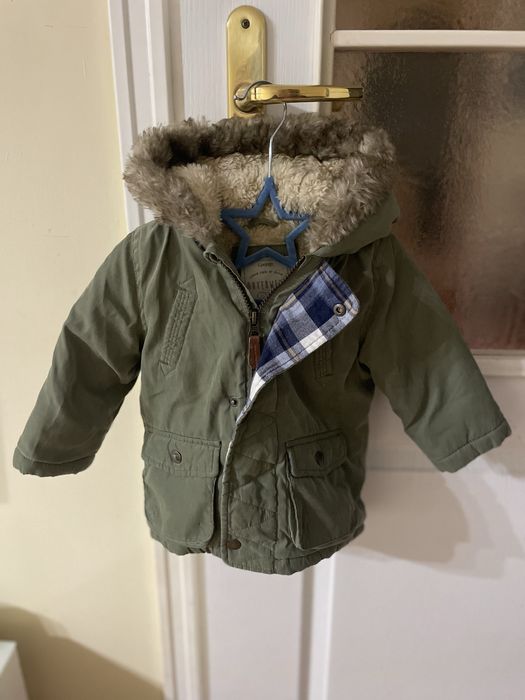 Kurtka parka zimowa 74/80