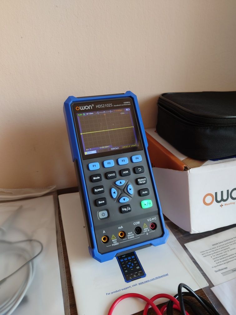 Skopometr OWON HDS2102S oscyloskop + multimetr + generator