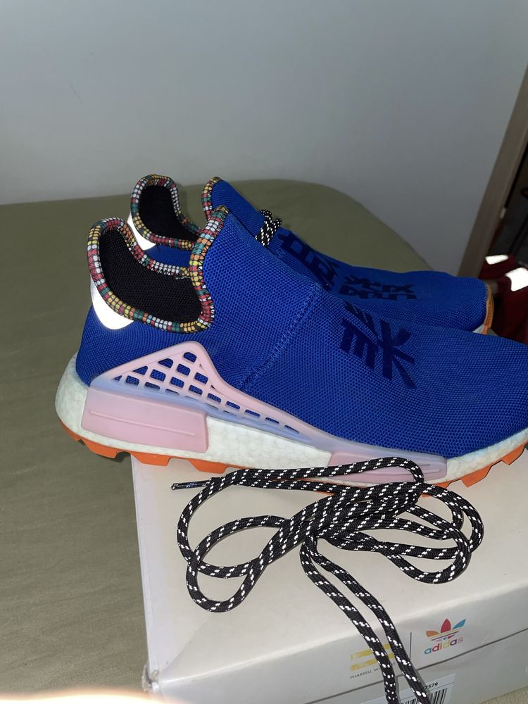 adidas NMD Human Race Blue - n43