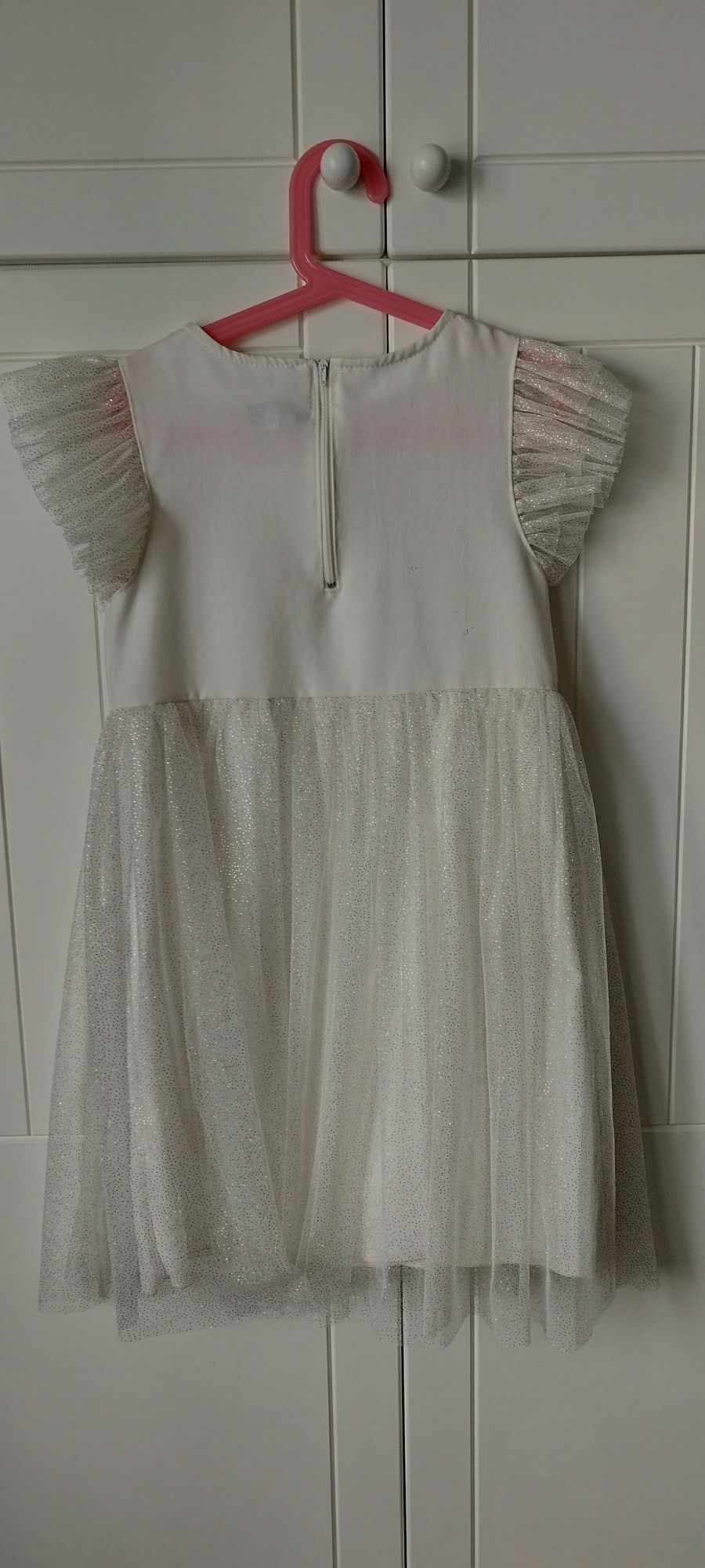 Sukienka wizytowa Lily Grey ecru 140