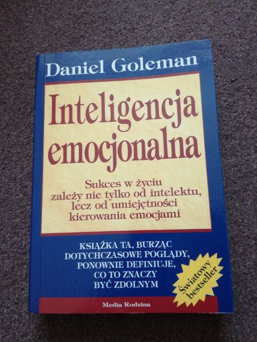 Inteligencja emocjonalna. Sukces w życiu... Goleman, psychologia