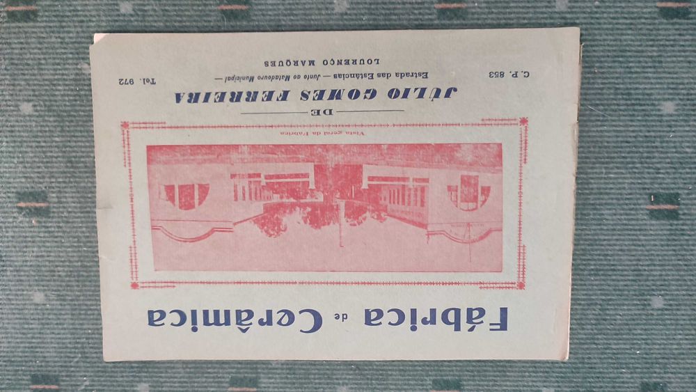 Fábrica de Cerâmica de Júlio Gomes Ferreira - Lourenço Marques