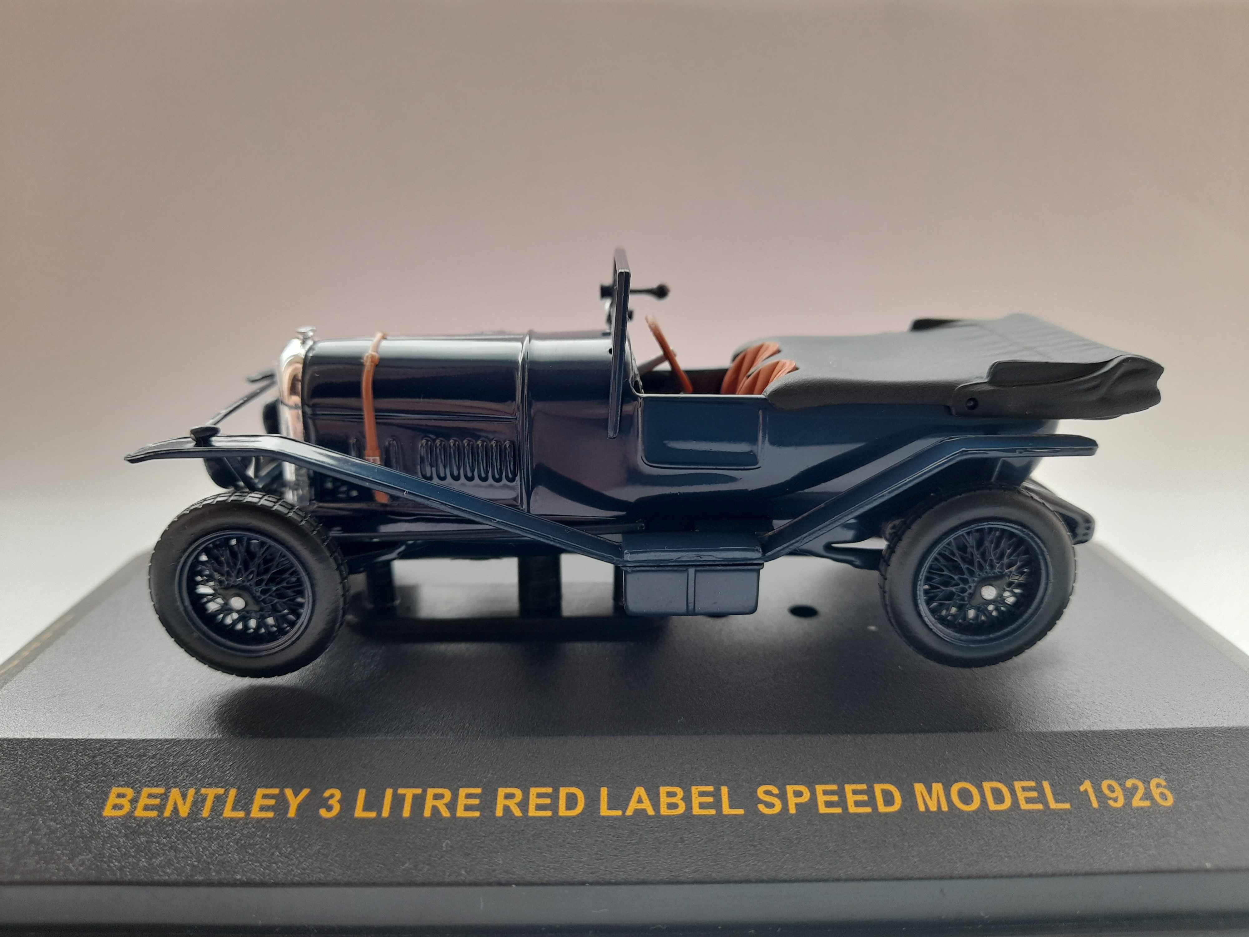 Коллекционная модель IXO Bentley 3L Red Label Speed Model 1926 г, 1/43