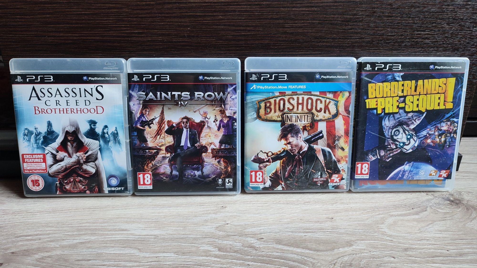 Gry ps3 zestaw stan bardzo dobry