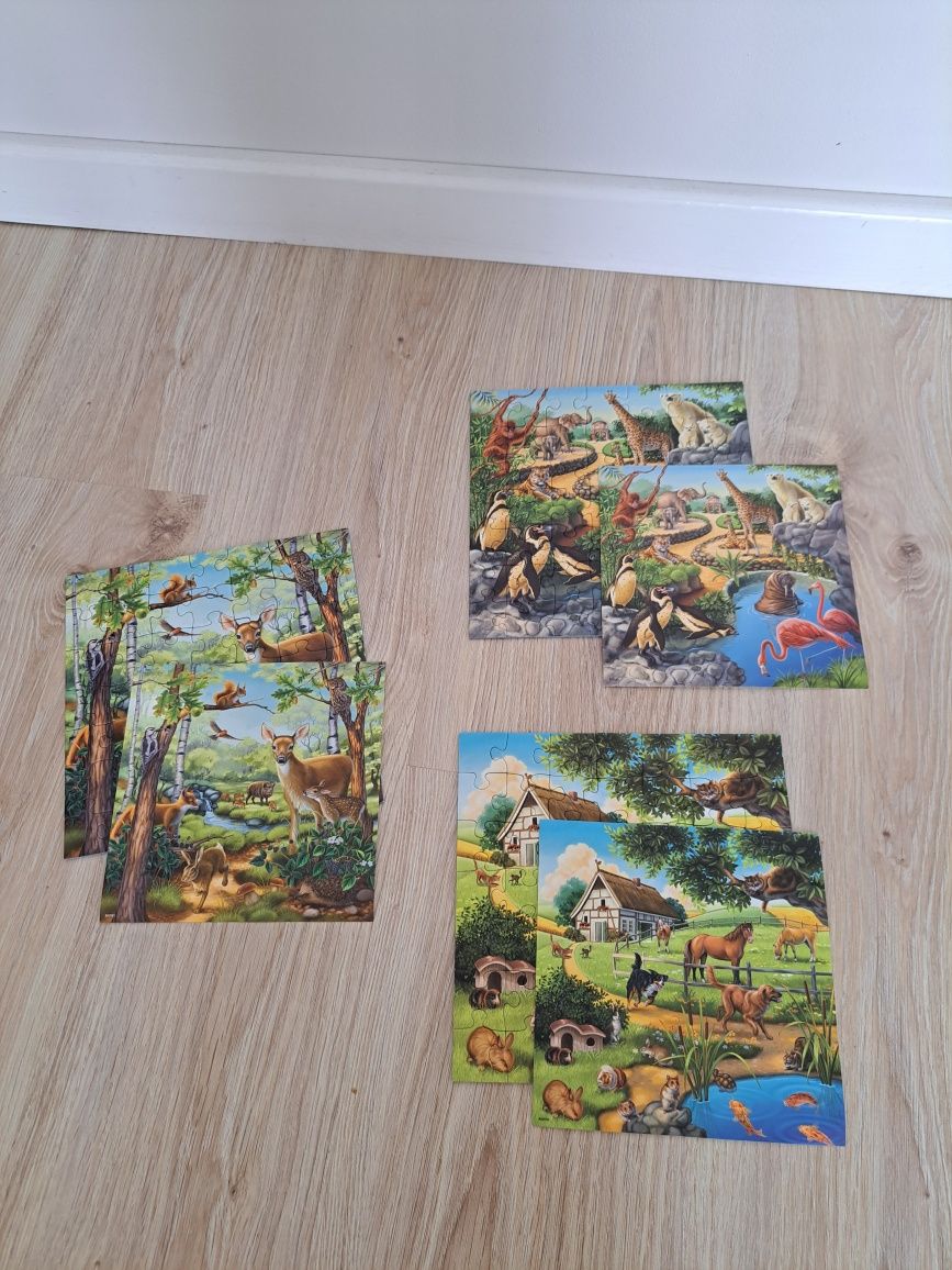 Ravensburger Puzzle zwierzęta