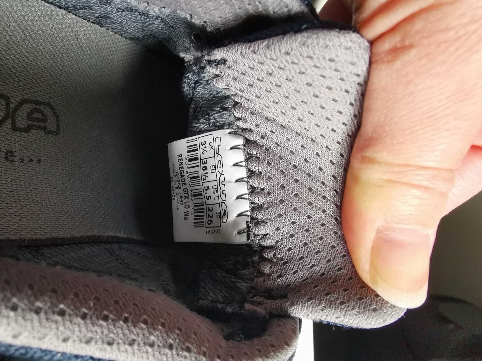 Buty trekingowe damskie Lowa rozmiar 36. 5, z Gore tex i vibrama