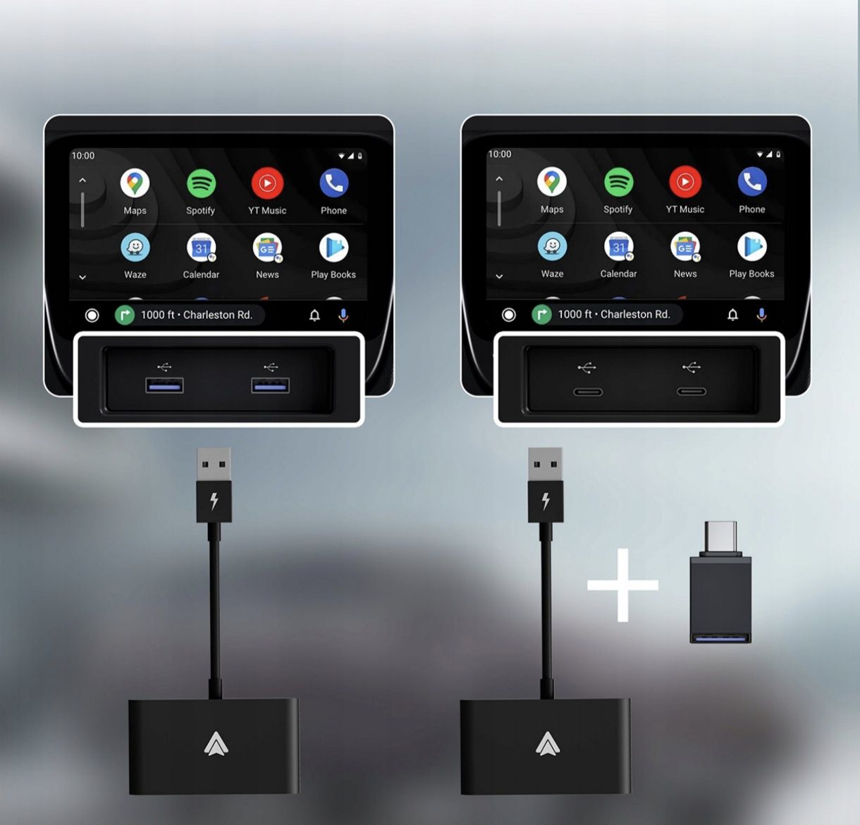 Adapter Android Auto Bezprzewodowy BT Wi-Fi 
AUTO XSTORM ADAPTER WIFI