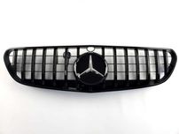 Решетка mercedes S Coupe C217 18-20г.GTстиль(All Black)ЦЕНА БЕЗ ЗНАЧКА