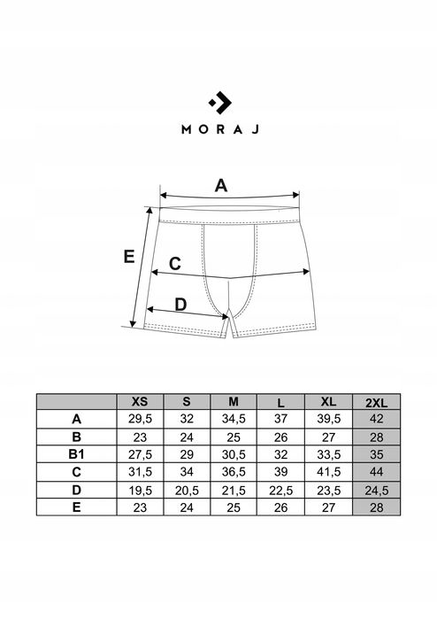 Bokserki Męskie Bawełna W Świąteczne Wzory Prezent Dla Niego Moraj XXL