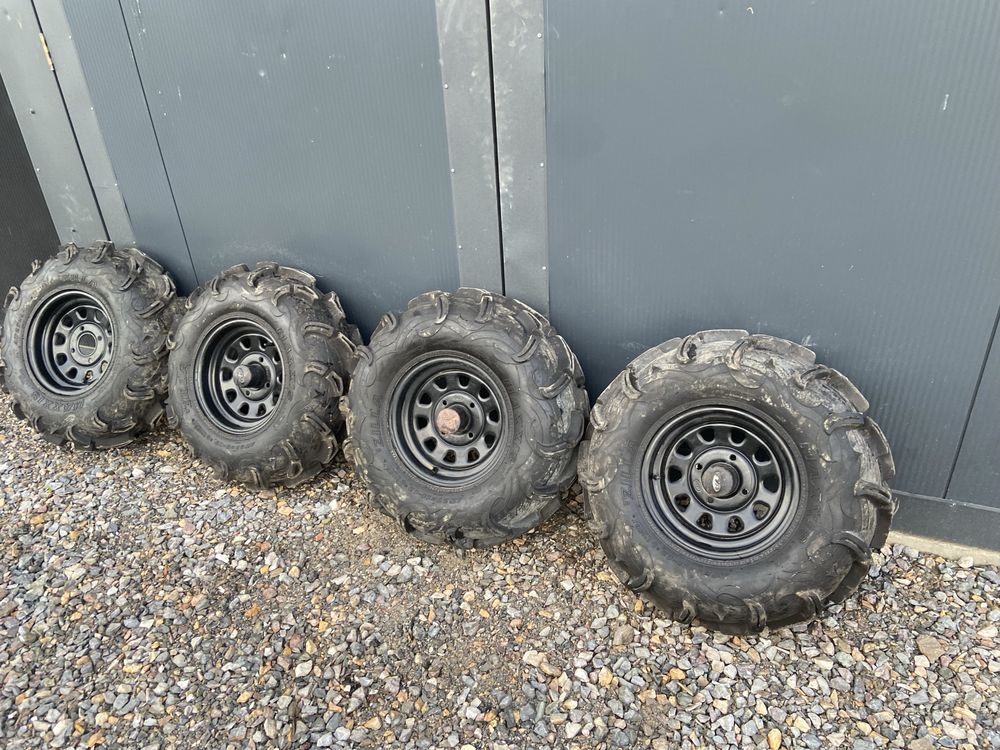 Koła felgi ITP 4x110 grizzly kvf 750 linhai maxxis zilla opony nowe