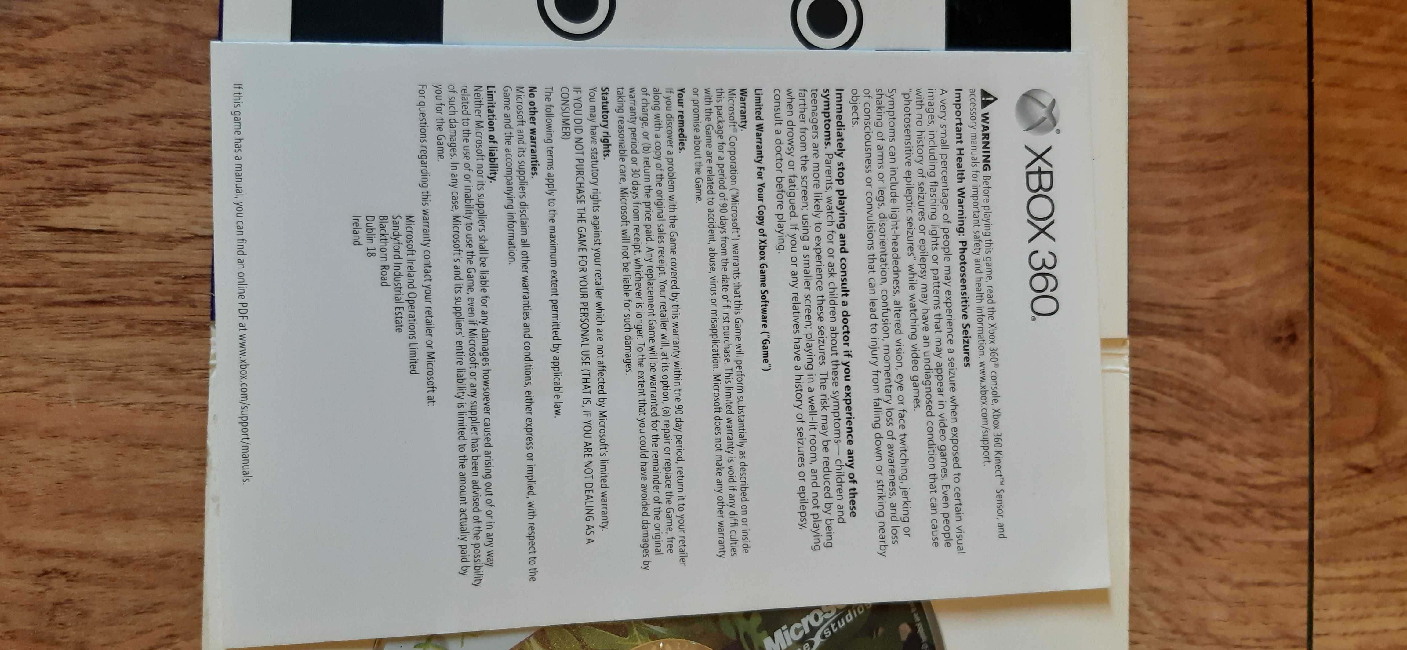 gra ruchowa dla dzieci na XBOX 360 KINECT ADVENTURES!