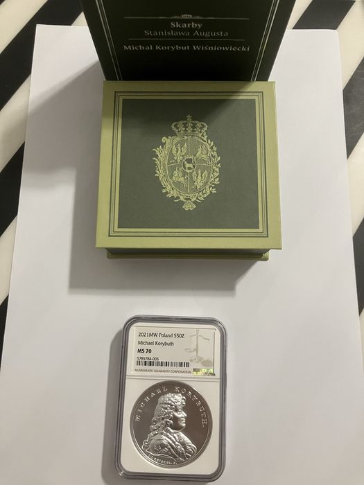 50 zł Michał Korybut Wiśniowiecki - Skarby Stanisława Augusta