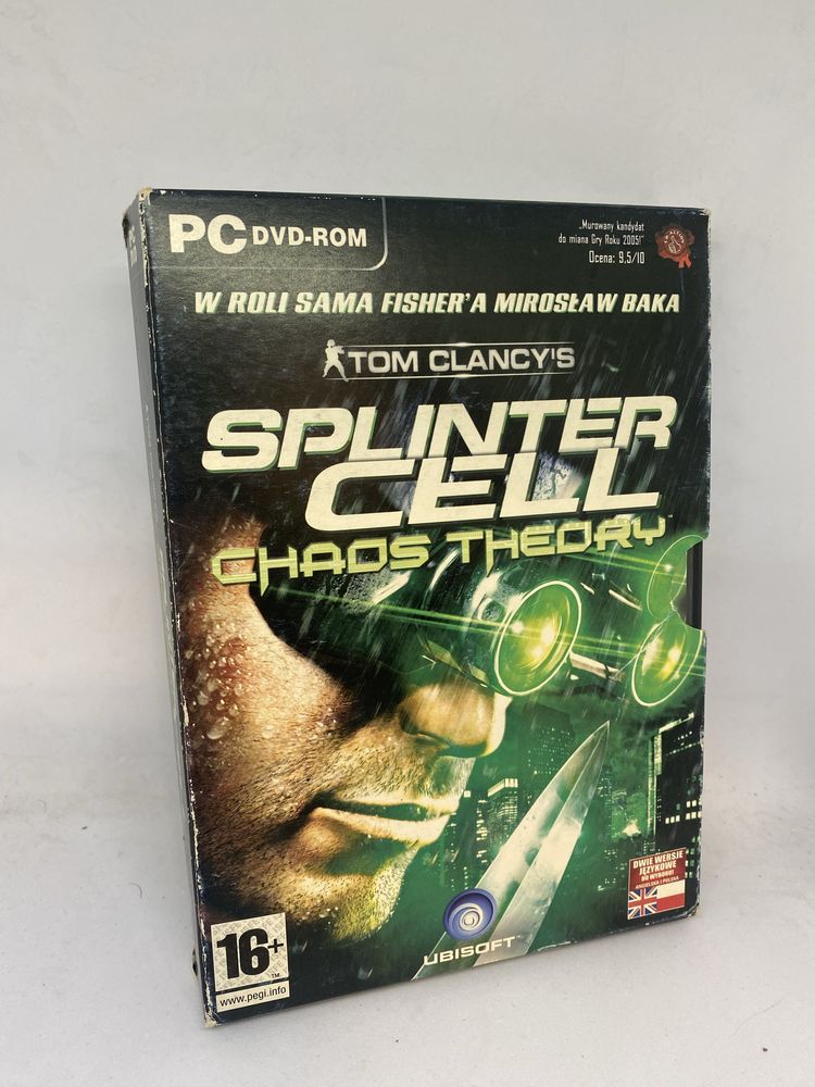 Gra Tom Clancy's Splinter Cell Chaos Theory komputerowa PC pudełkowa
