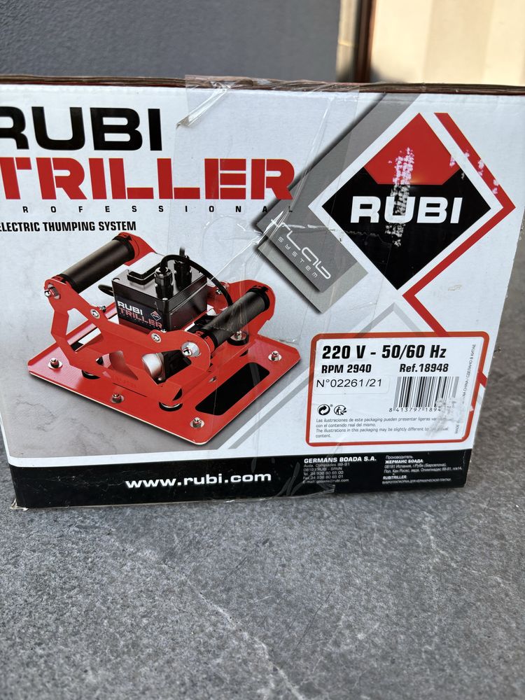 Wibrator do płytek RUBI TRILLER