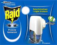 Urządzenie elektryczne przeciw komarom firmy RAID - 6 sztuk