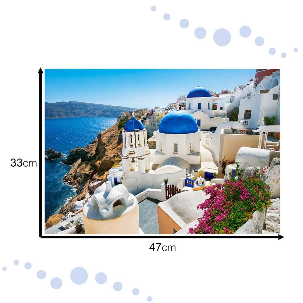 CASTORLAND Puzzle układanka 500 elementów Lato w Santorini