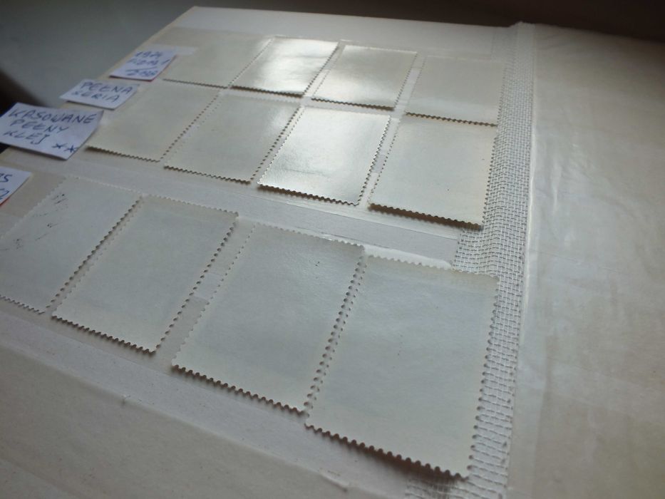 12szt. znaczki seria Fi2191 Fi2262 Polska 1975r. MALARSTWO SZTUKA klej