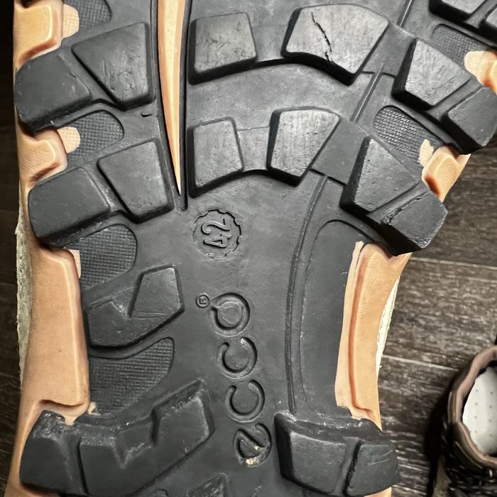 ECCO gore-tex оригінальні чоловічі трекінгові черевики екко гор текс