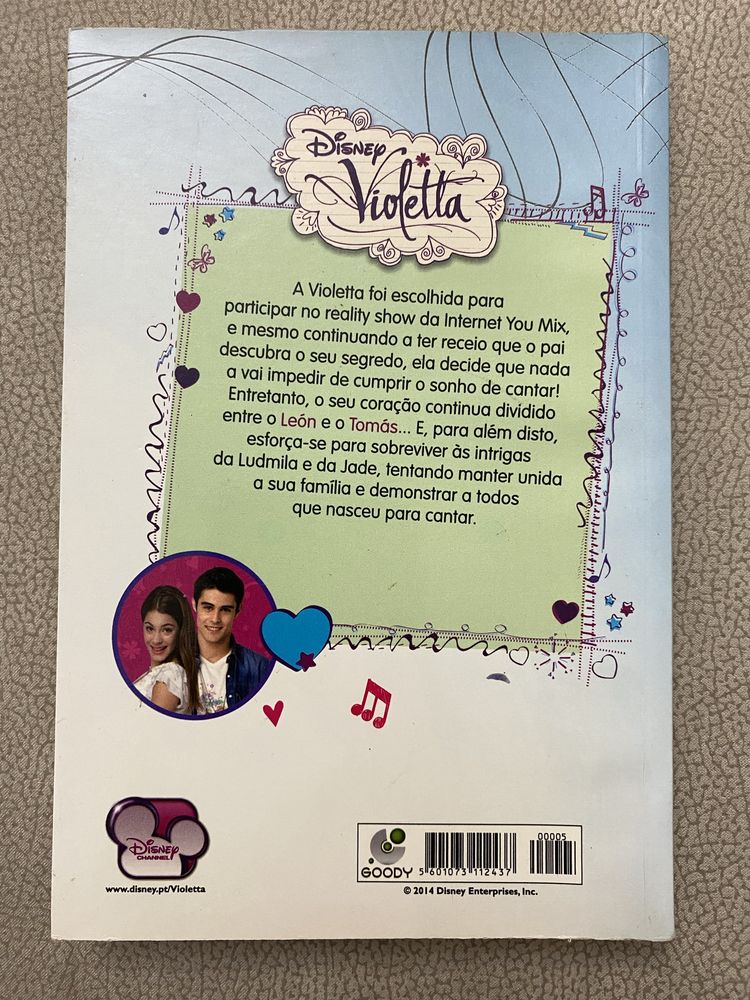 Livro Violetta volume 4