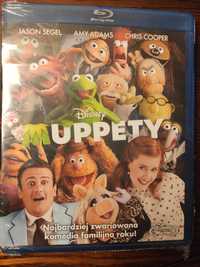 Disney Blu-ray Muppety /oryginał zafoliowana
