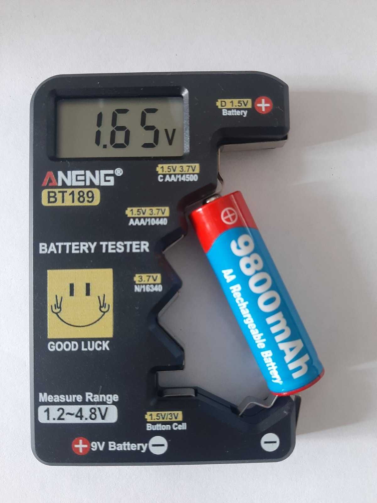 аккумулятор формат  1.5в  АAА-2100 mAh ,    АА   9800 mAh