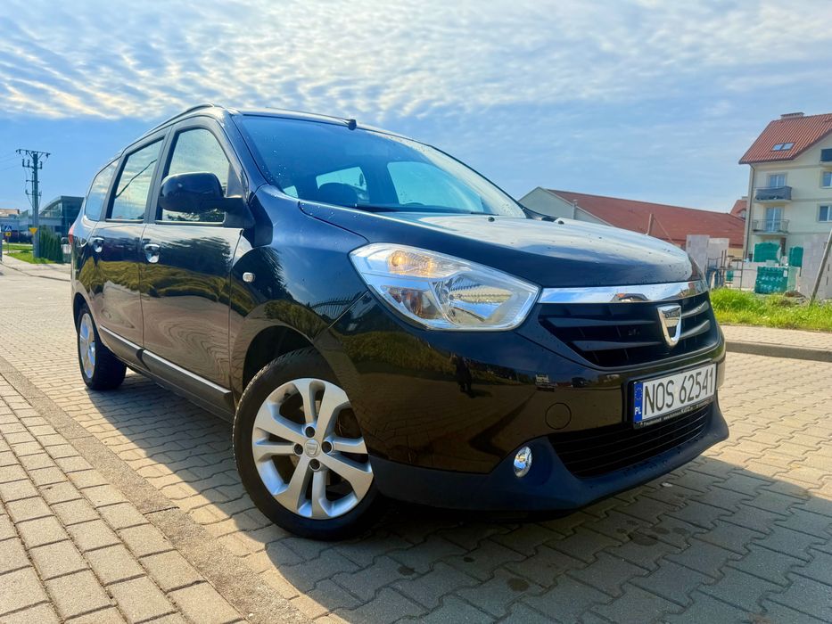 DACIA LODGY 2016r 1.2 benz KLIMA/SKÓRY wzorowy stan 119 tys km !