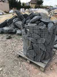 CZARNY ŁUPEK FILITOWY Czarny Kamień do Akwarium Fyllit Iwagumi Seiryu