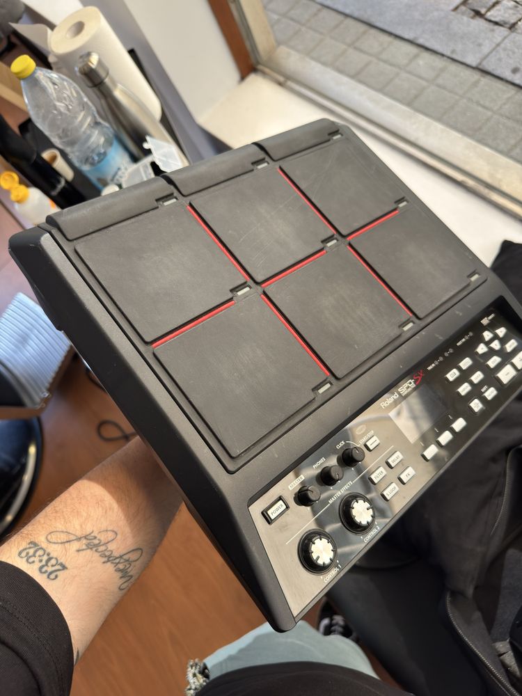 Roland SPD-SX com Flightcase