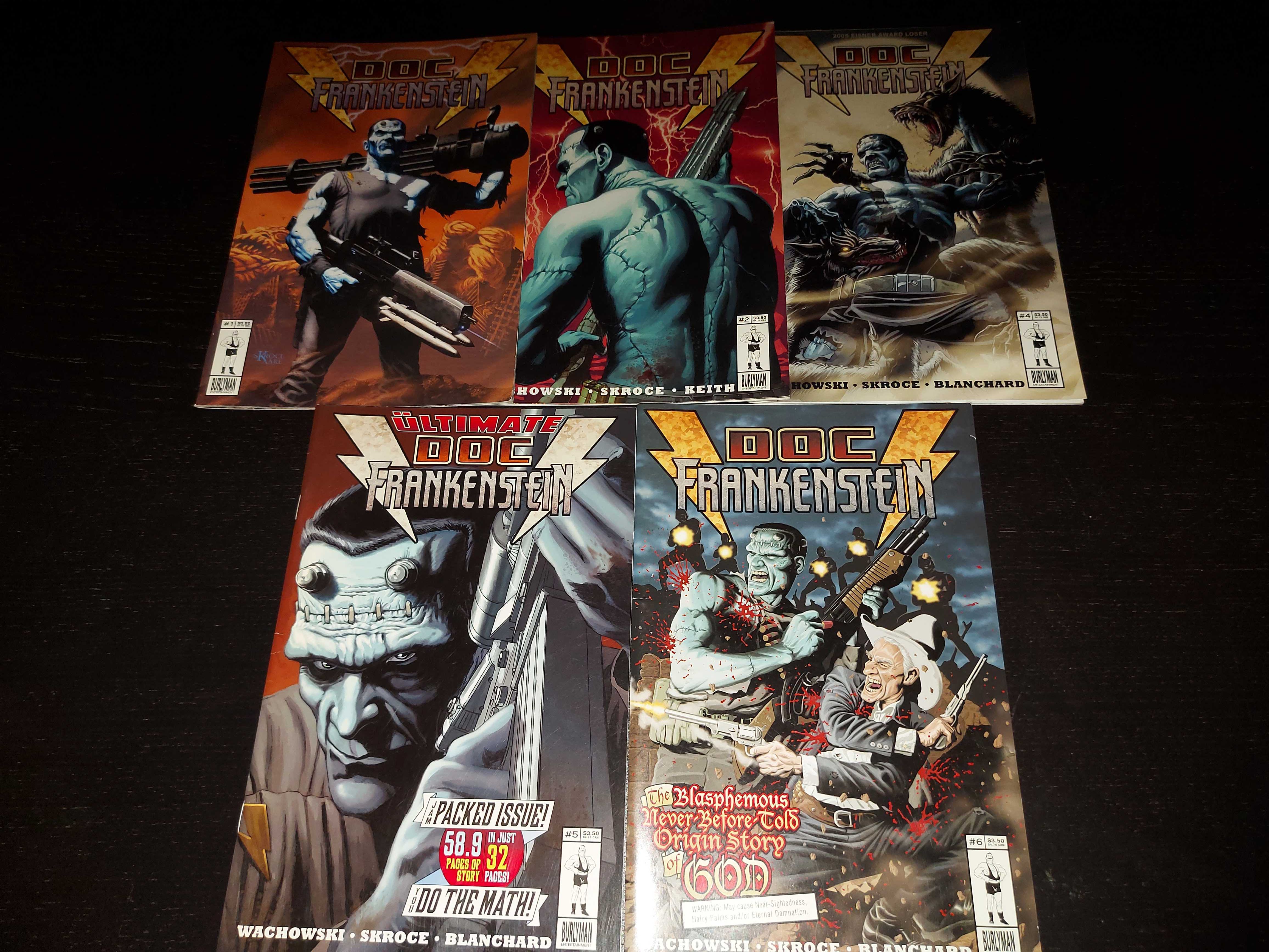 Doc Frankenstein - 5 revistas