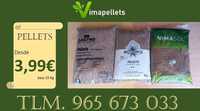 Pellets desde 3,99€ o saco de 15KG TLM. 965,673.033-Guimarães