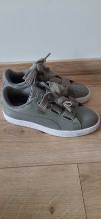 Puma Basket Henryk Patent 37,5 23,5cm adidasy oliwkowe