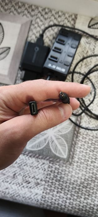 USB-HUB 3.0 на 4 гнезда с кнопками на каждое гнездо