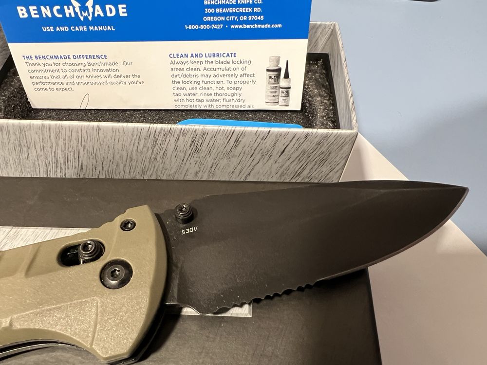 Navalha Benchmade 980 Turret