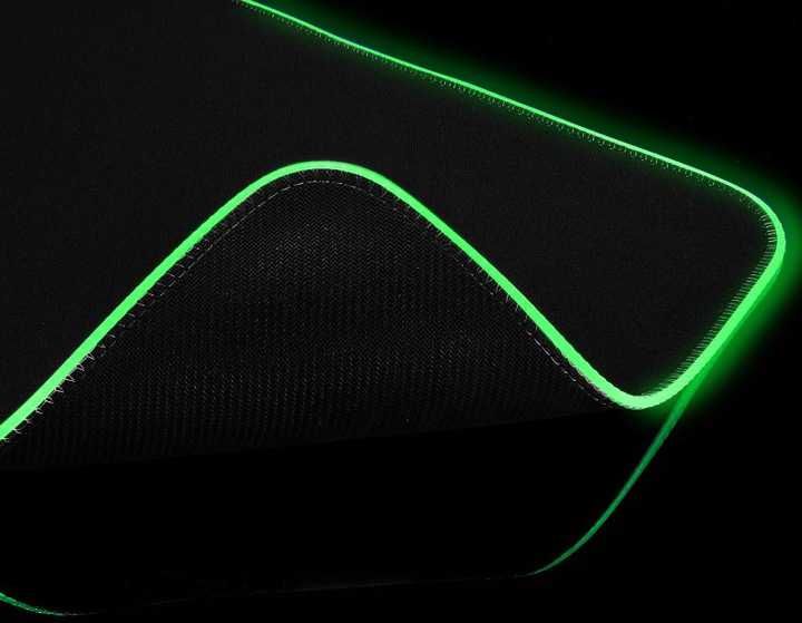 PODKŁADKA GAMINGOWA świecąca podkładka pod mysz klawiaturę led rgb