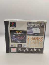 2 Gry need for speed i moto racer Ps1 nr 4754