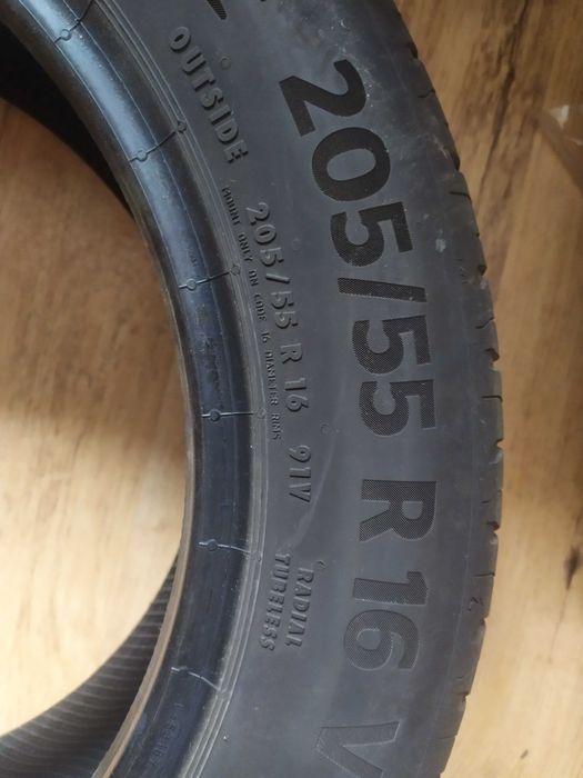 Opony letnie Continental EcoContact 6 rok 2023 R16 2 sztuki 205/55
