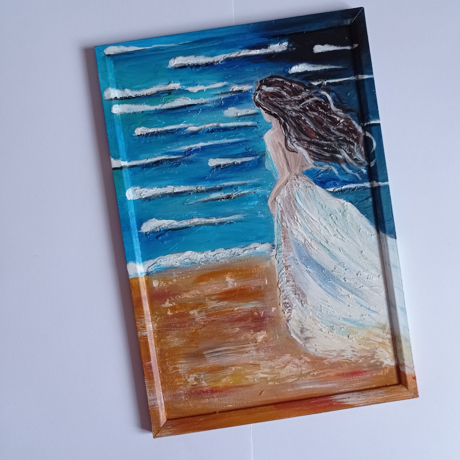 Картина "Дівчина у моря"